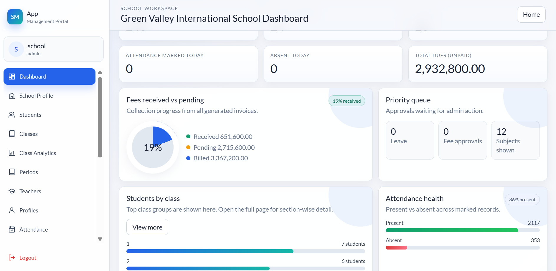 School Management System